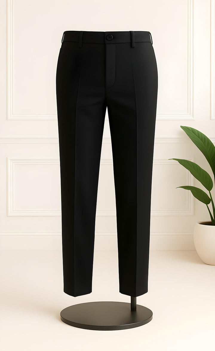 Men's Classic Black Shawl Lapel 3-Piece Tuxedo - Sleek Wedding and Event Attire - Timeless Formal Suit