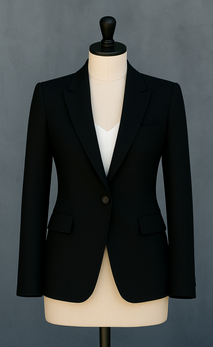 Black Linen Two-Piece Suit – Effortless Edge. Timeless Cool