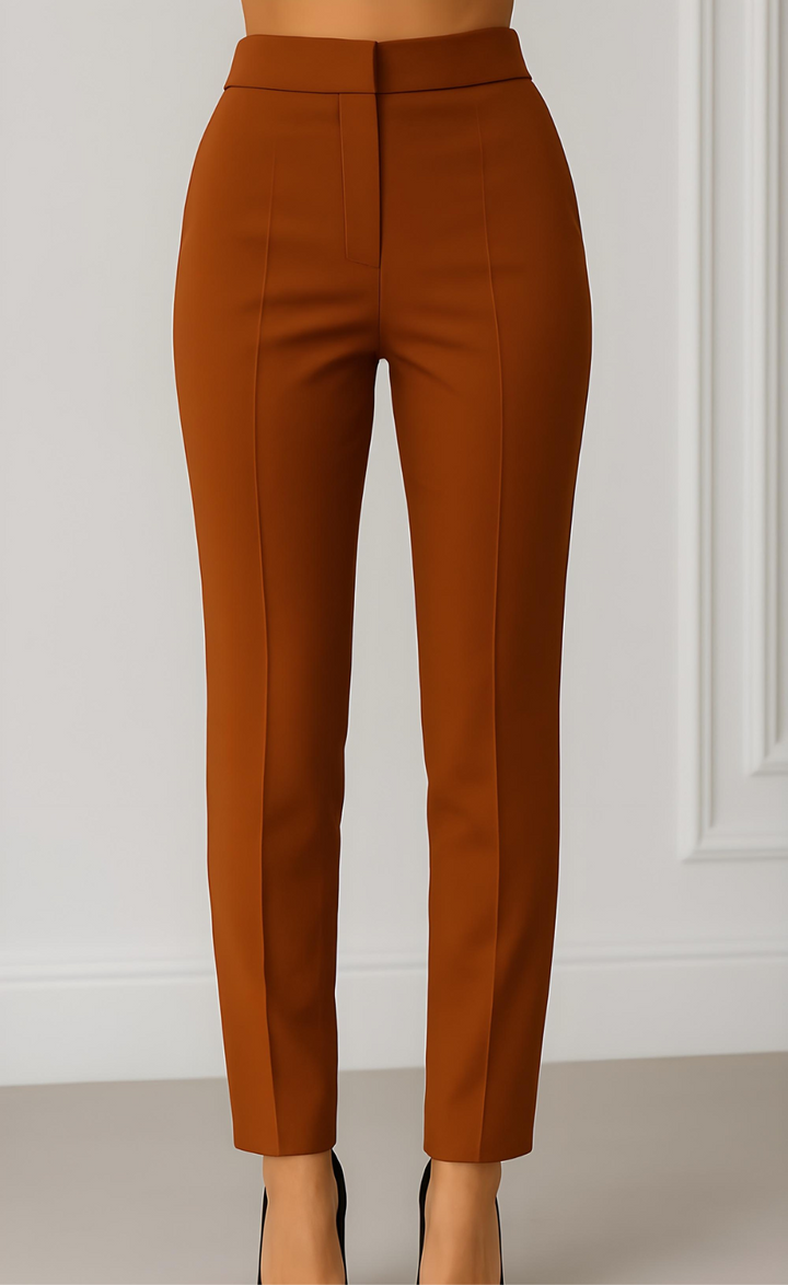 Burnt Orange Three-Piece Suit – Bold Color. Impeccable Craft