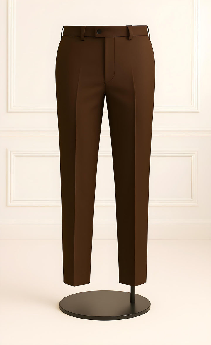 Chocolate Brown Tuxedo Suit for Men