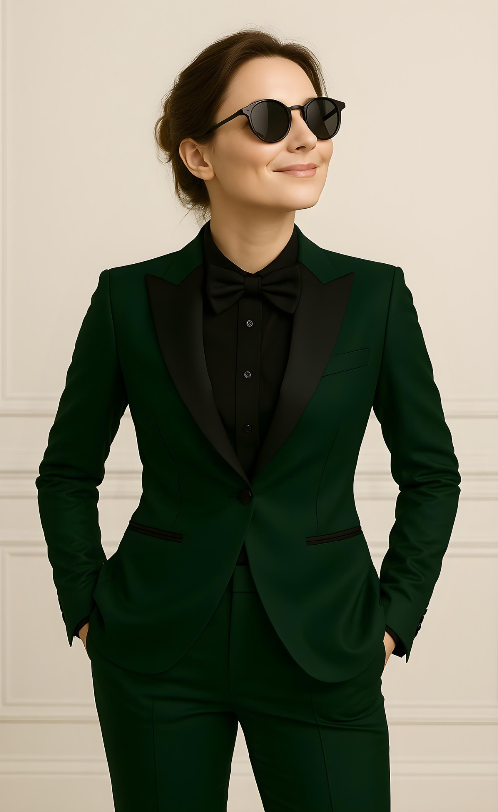 Dark Emerald Green Tuxedo Suit – Regal. Refined, Unforgettable – VARDO
