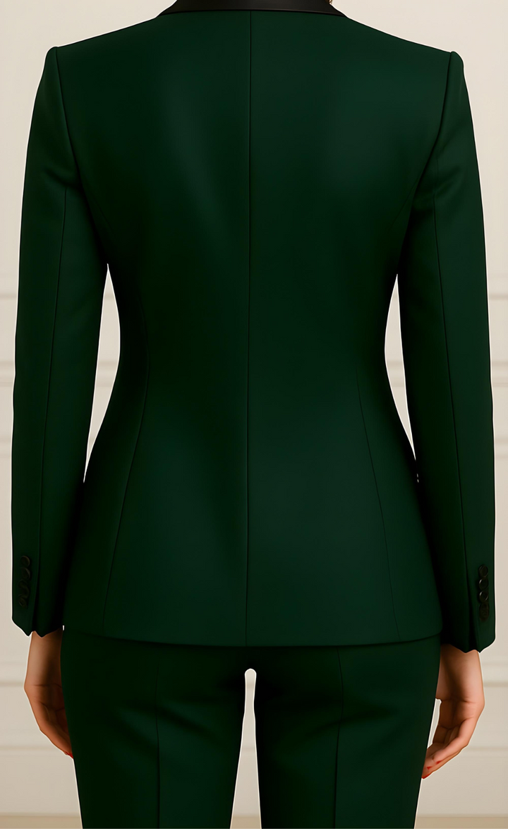 Dark Emerald Green Tuxedo Suit – Regal. Refined, Unforgettable