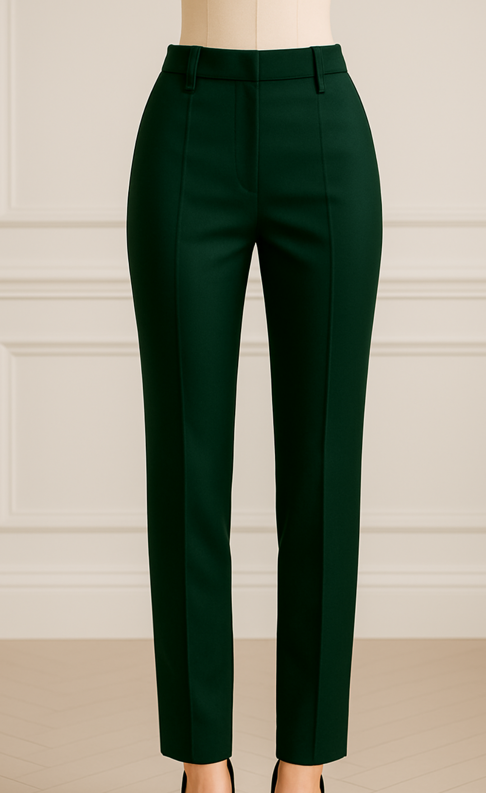 Dark Green Two-Piece Tuxedo Suit – Refined Drama, Tailored Depth