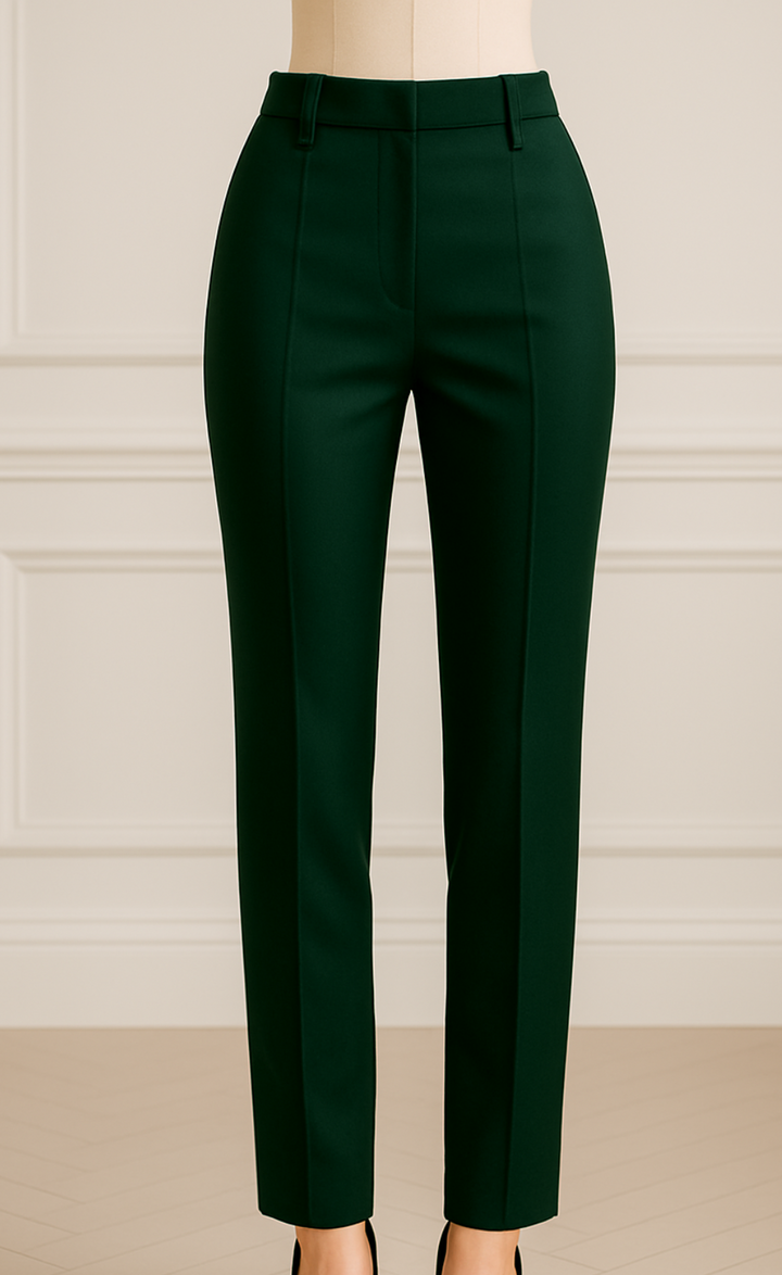Dark Green Two-Piece Tuxedo Suit – Refined Drama, Tailored Depth