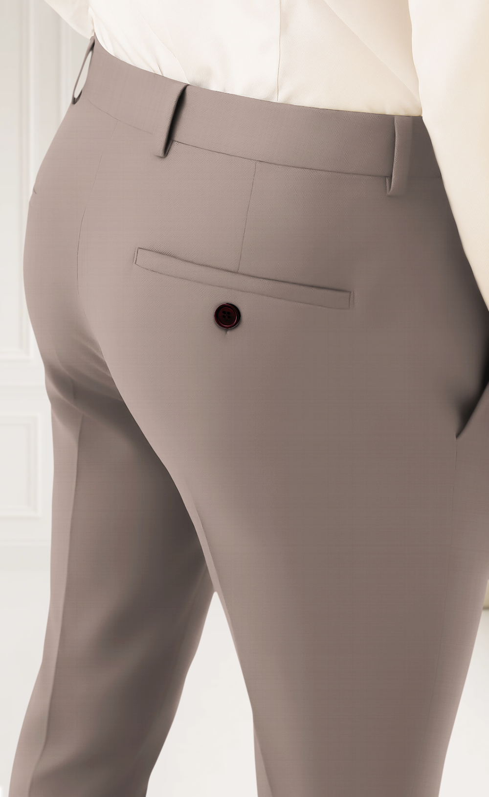 Light Brown Men's Pants – Terry Rayon