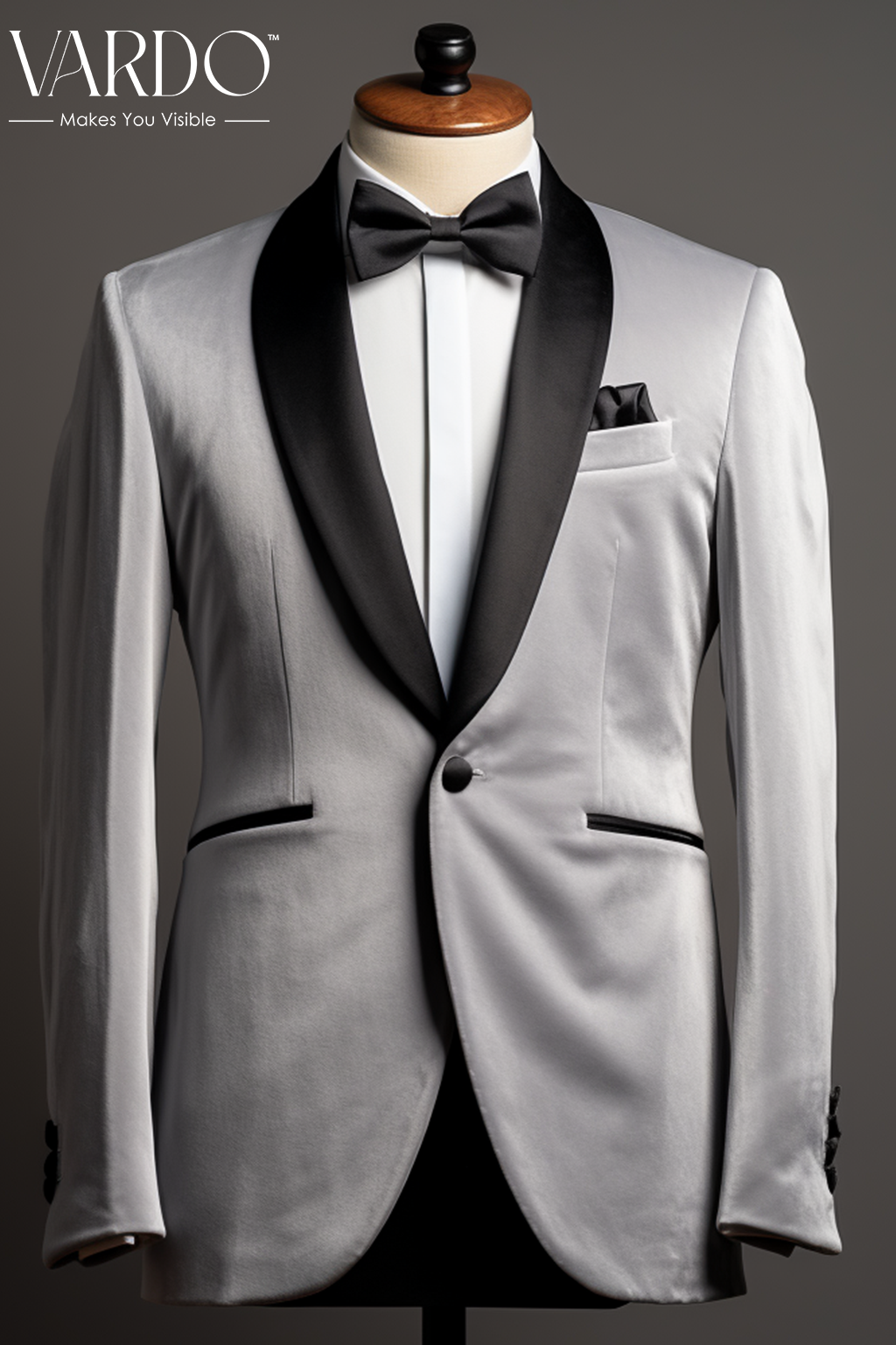 Gray dinner jacket discount
