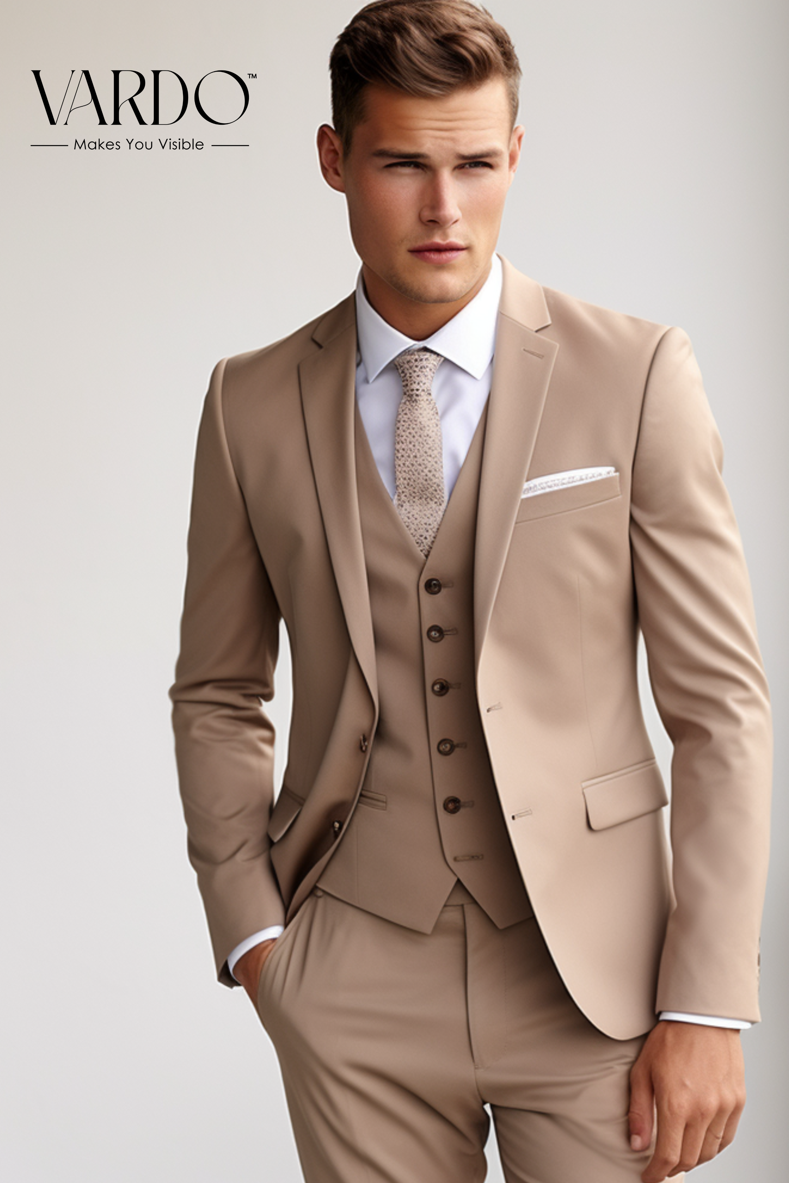 Brown suit store