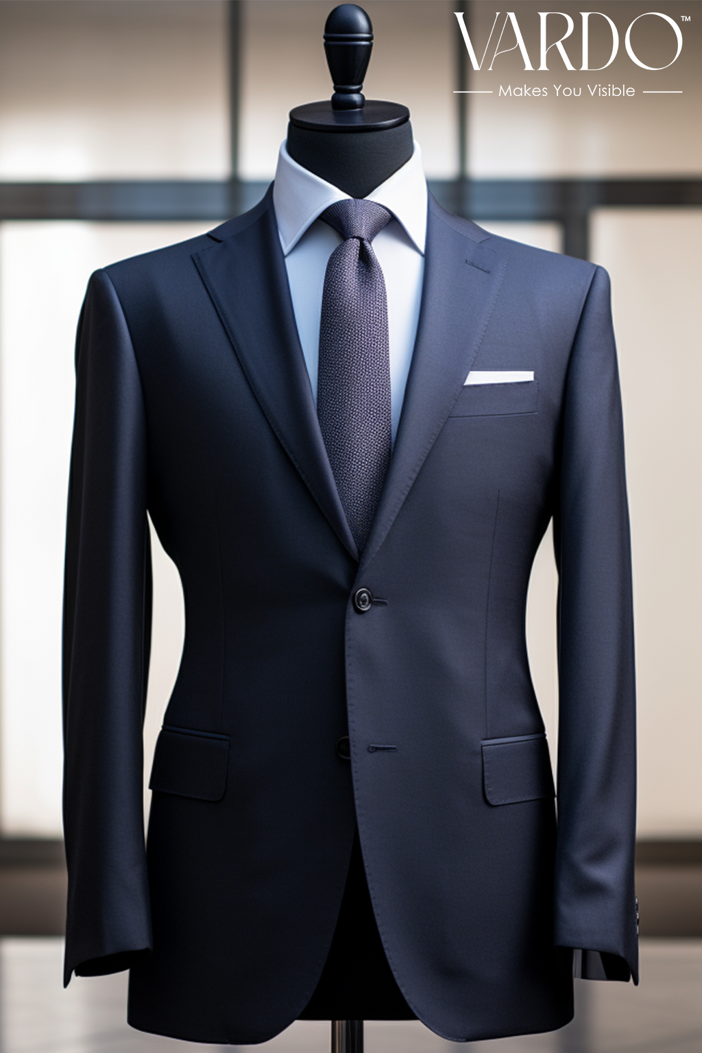 Blue Suits for Men, Navy & Dark Blue Available