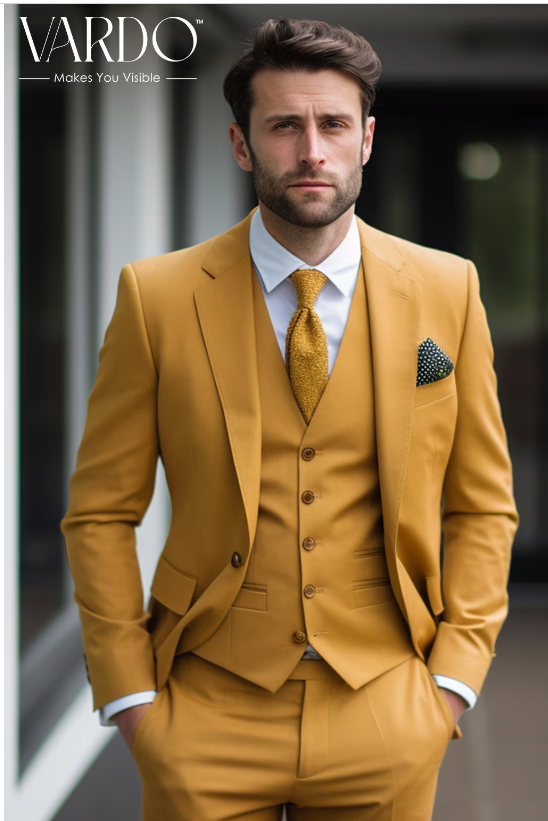 Mustard colour coat pant clearance