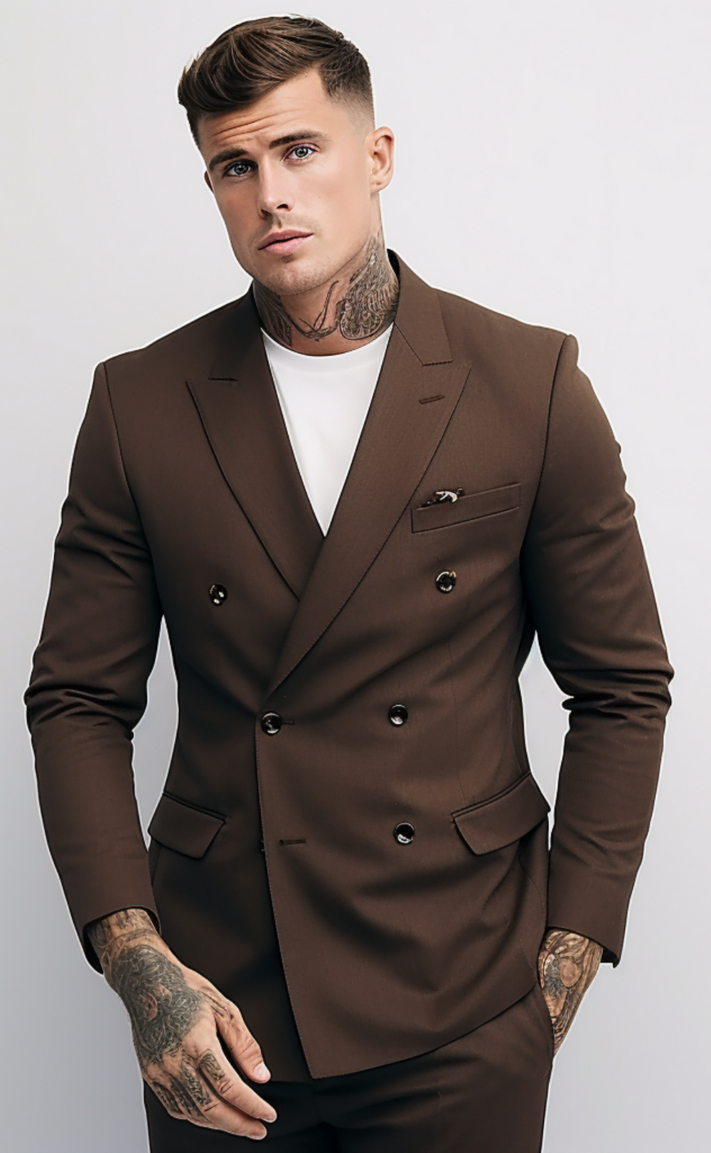 brown order classic double suit 1/15〆 brown order classic double suit 1/15〆