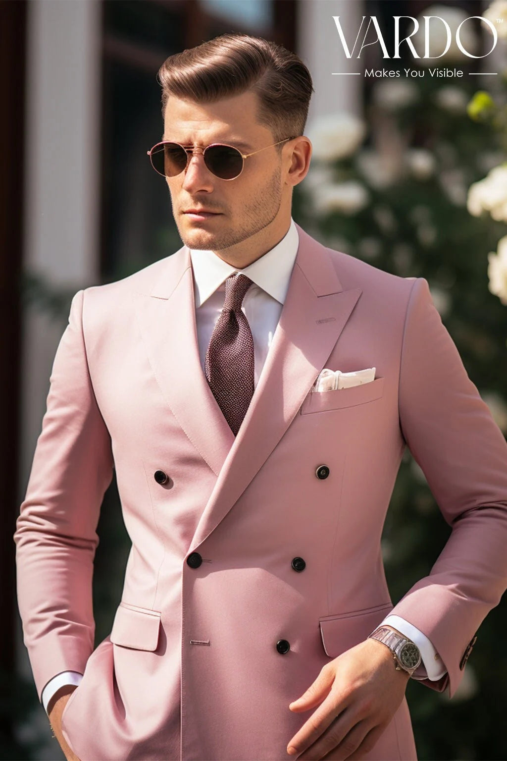 Dusty rose mens dress shirt sales