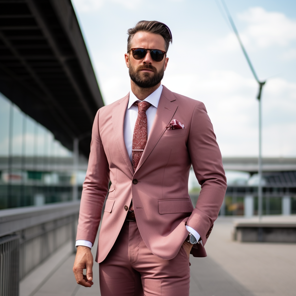 Dusty rose suit jacket deals
