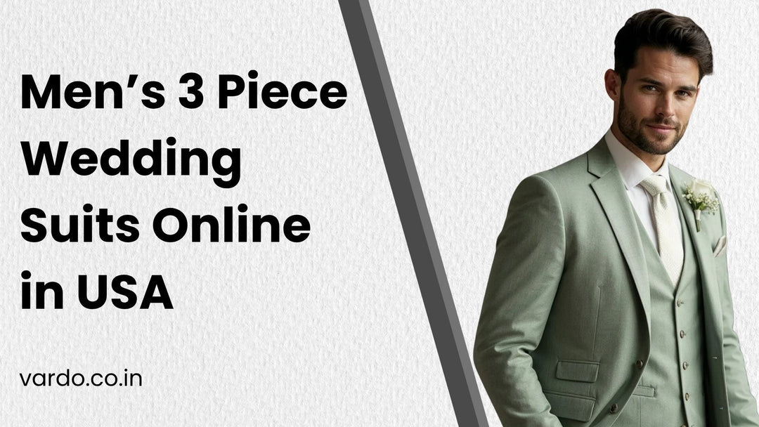 Men’s 3 Piece Wedding Suits Online in USA