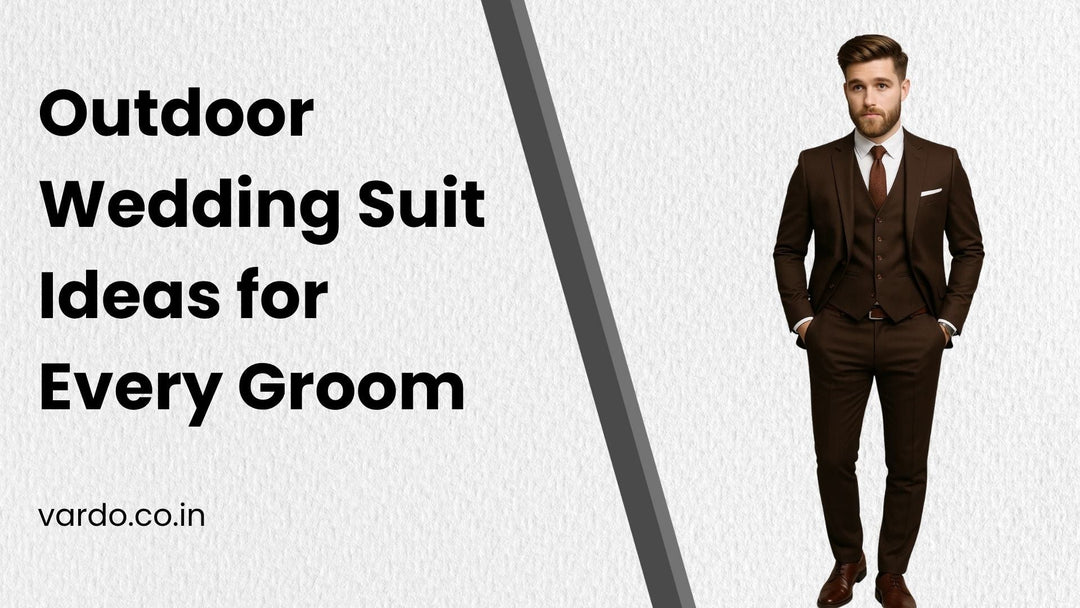 Outdoor Wedding Suit Ideas for Every Groom
