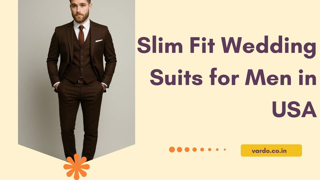 Slim Fit Wedding Suits for Men in USA