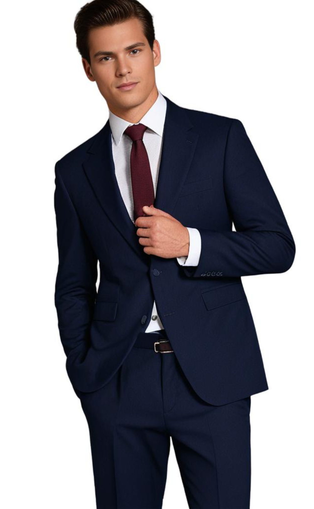 ROYAL BLUE 2 PIECE SLIM FIT SUIT