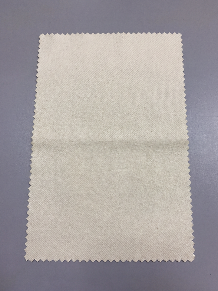 Ivory Double-Breasted Wool Suit