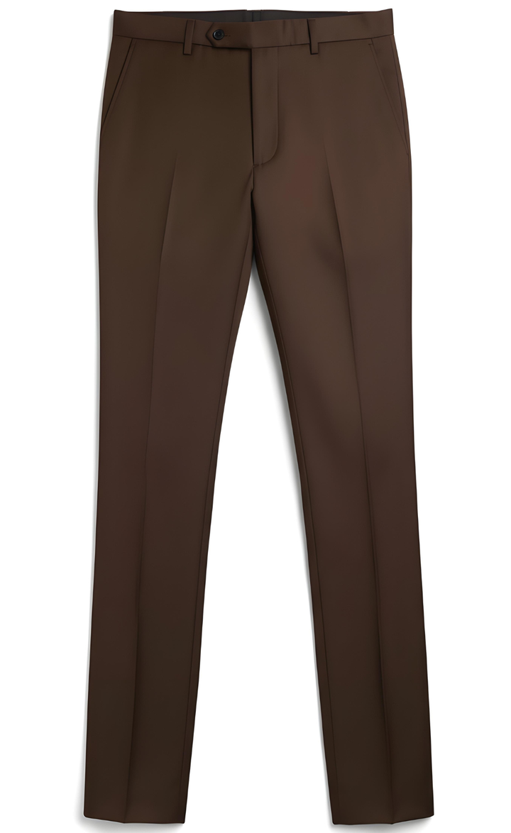 Chocolate Brown Tuxedo Suit for Men