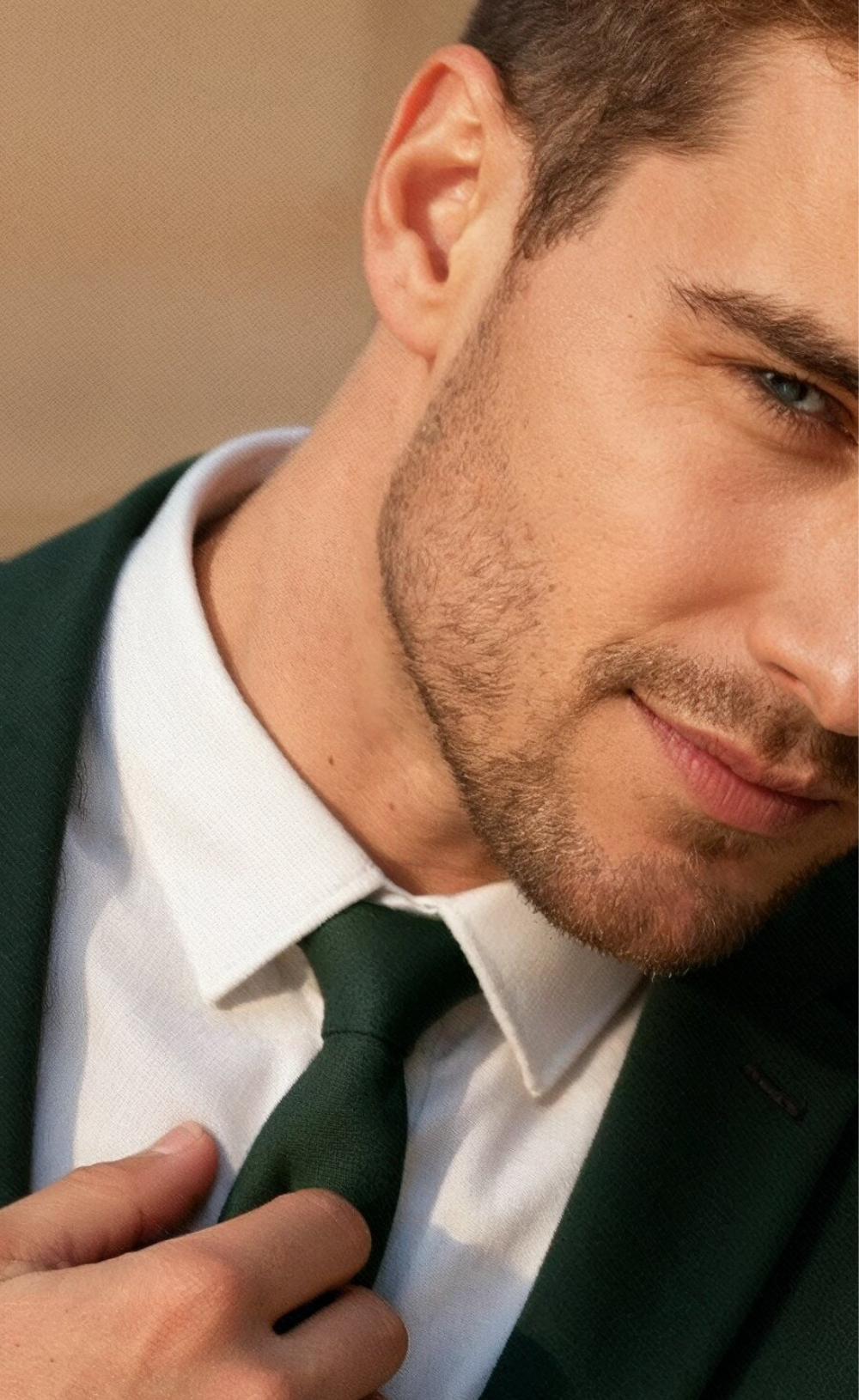 DARK GREEN 2 PIECE SLIM FIT SUIT