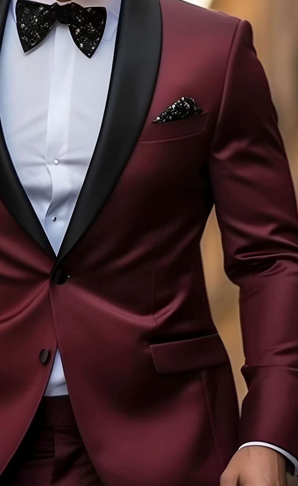 Tailored  Burgundy Two Piece Suit for Men -Groomsmen Outfit - Tailored Suit- The Rising Sun store, Vardo