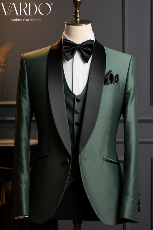Dark Green Tuxedo for Men