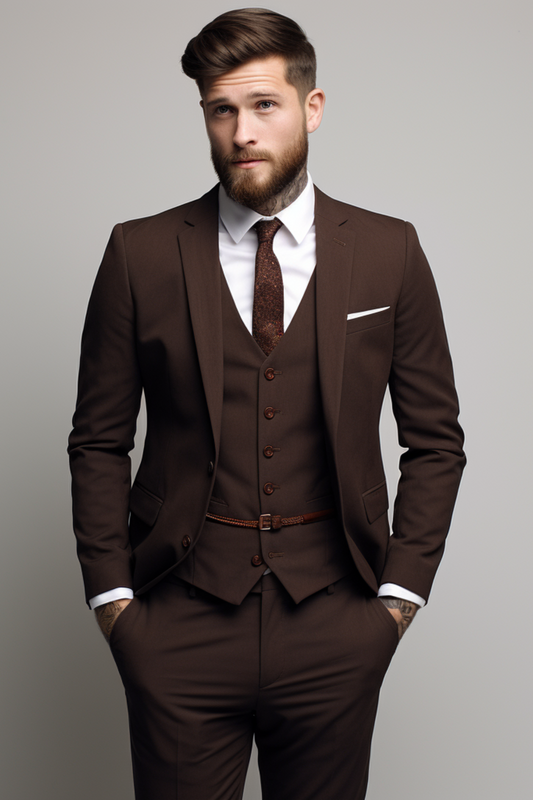 Three piece 2025 blazer suit