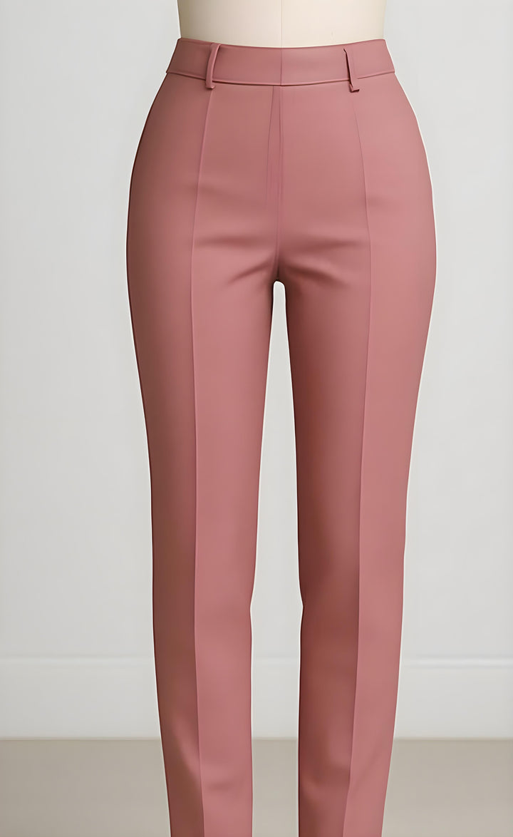 Dusty Rose Three-Piece Suit – Soft Hue. Strong Presence