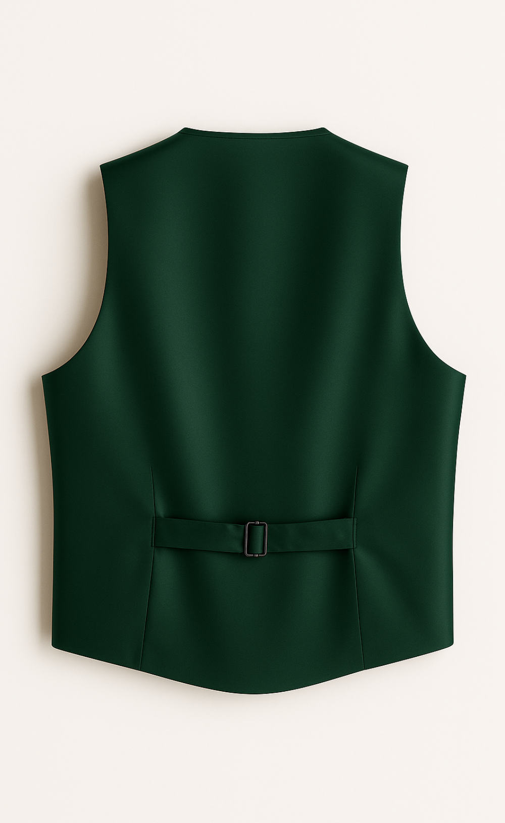 Emerald Green Vest for Men – Fully Lined 5-Button Formal Waistcoat