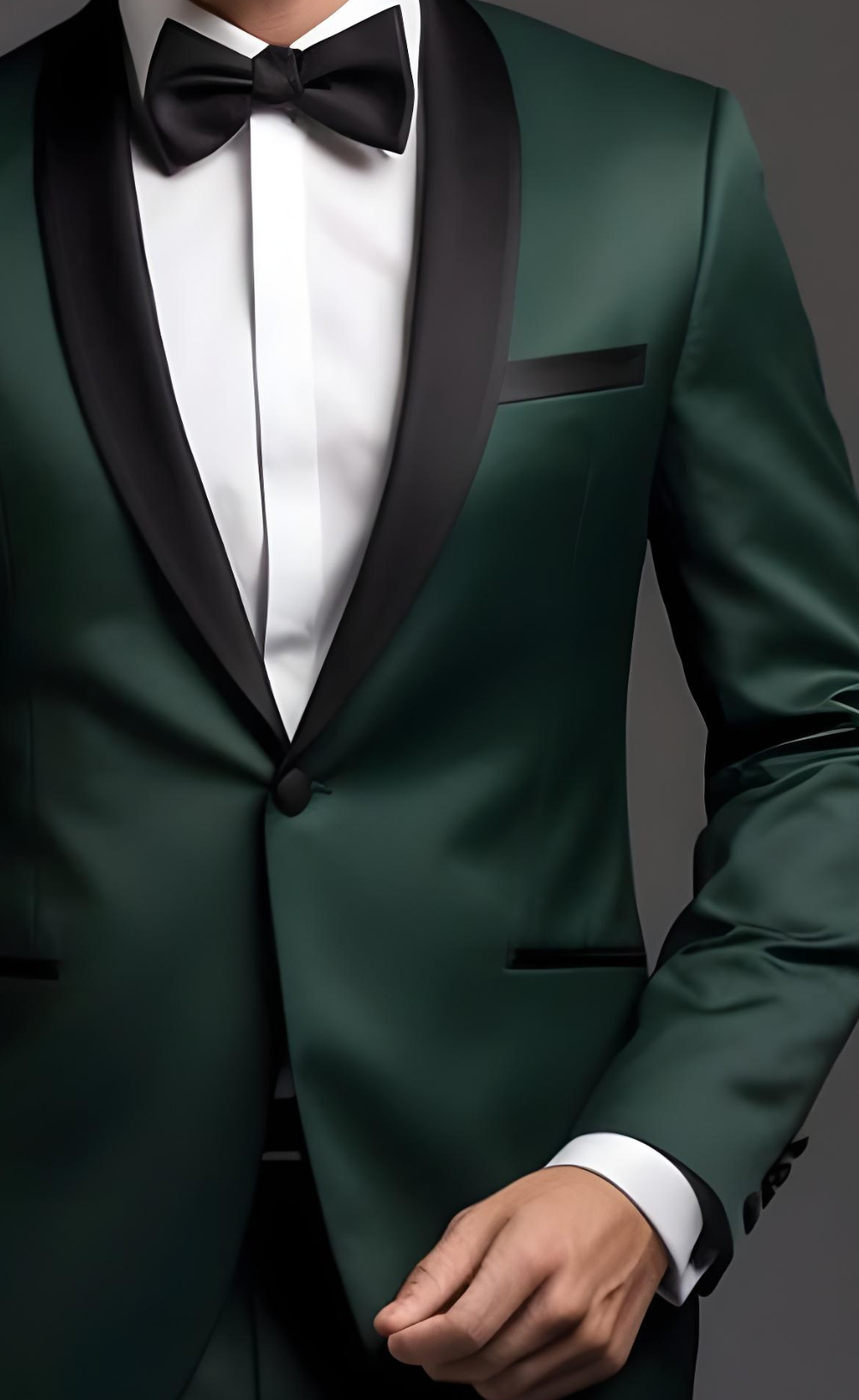 Forest Green Tuxedo Suit for Men - Premium Quality, Classic Elegance - Tailored Suit - The Rising Sun store, Vardo