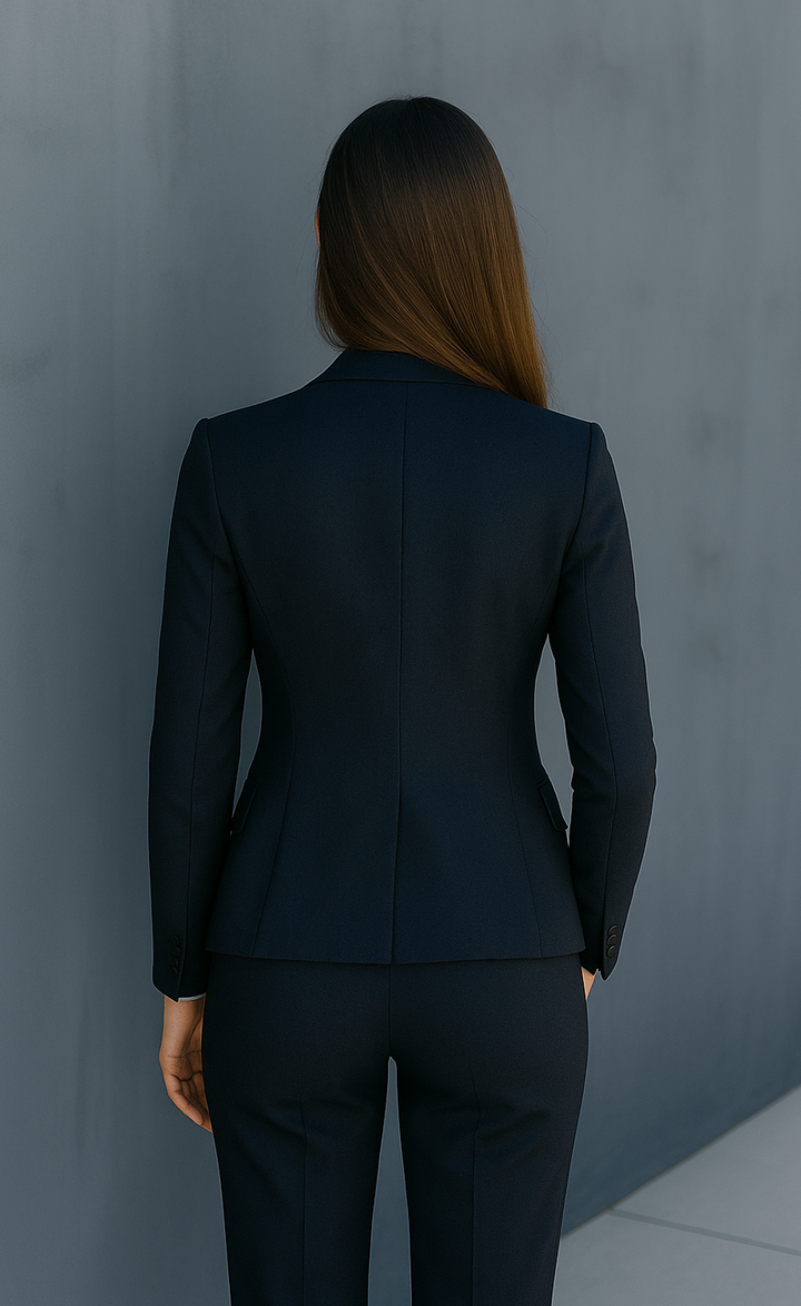 Navy Blue Linen 2-Piece Suit – Effortlessly Polished. Naturally Cool
