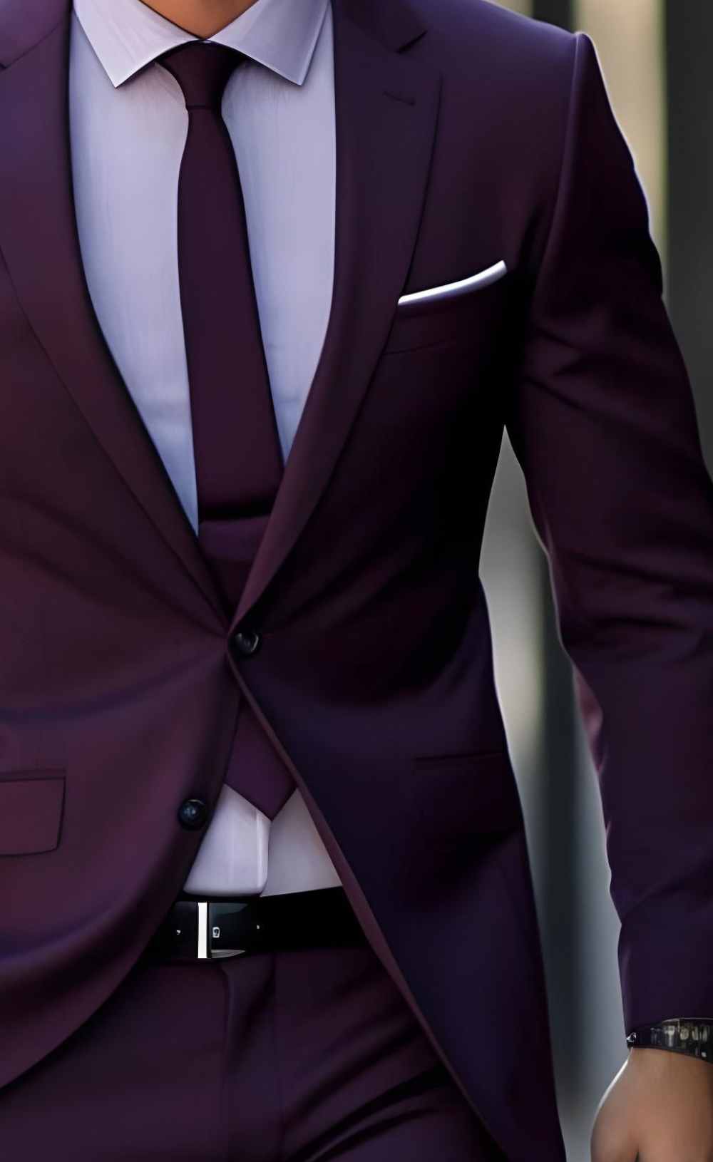 Premium Purple Two Piece Suit for Men – Elegant and Stylish Formal Attire- Tailored Suit-The Rising Sun store, Vardo