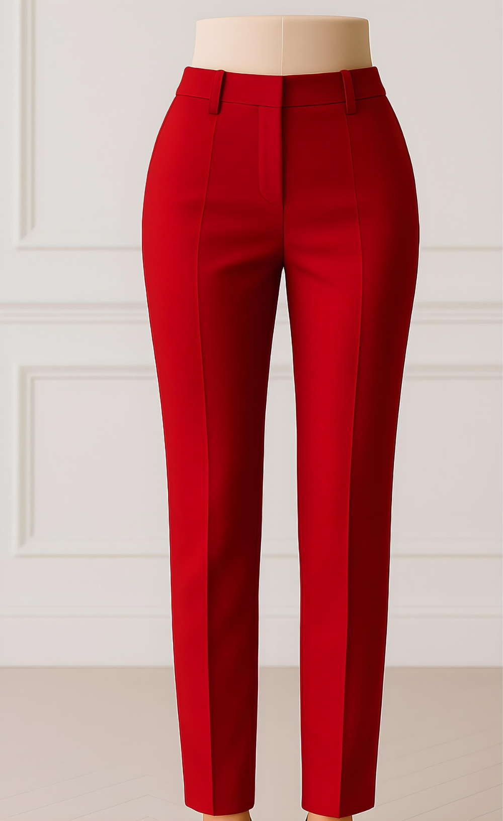 Red Three-Piece Tuxedo Suit with Black Vest – Bold Elegance. Fearless Tailoring