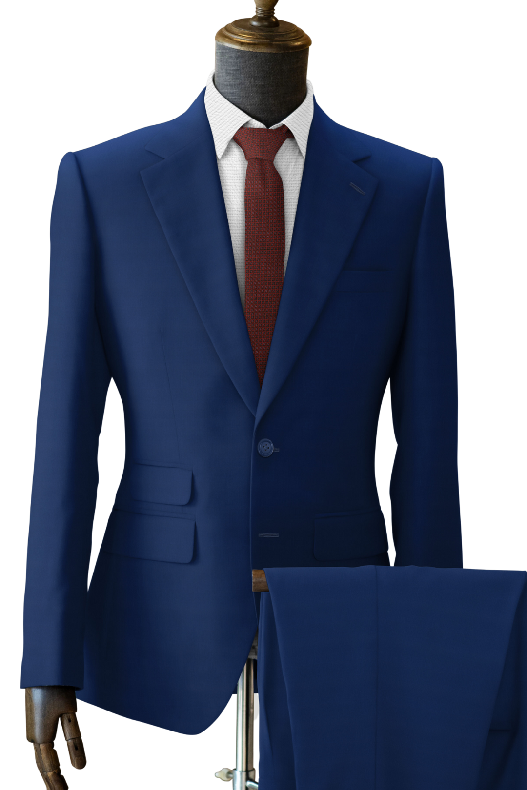 ROYAL BLUE 2 PIECE SLIM FIT SUIT VARDO