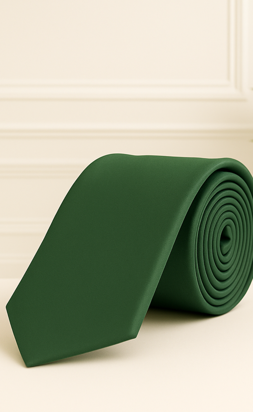 Handmade Emerald Green Tie – Rich Elegance with a Fresh Perspective