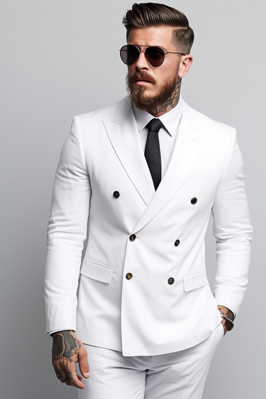 Men's Classic Black Shawl Lapel 3-Piece Tuxedo - Sleek Wedding and Event  Attire - Timeless Formal Suit