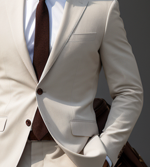 Classic Elegance Two-Piece Suit for Men