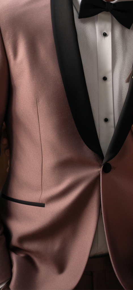 Mens rose sales gold tuxedo jacket