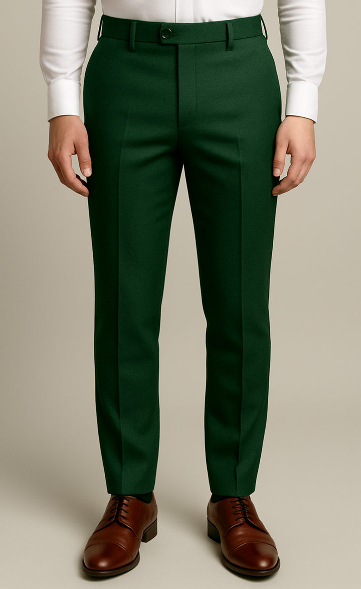 Emerald Green Wedding and Business Three Piece Suit for Men - Bold, Versatile, and Elegant