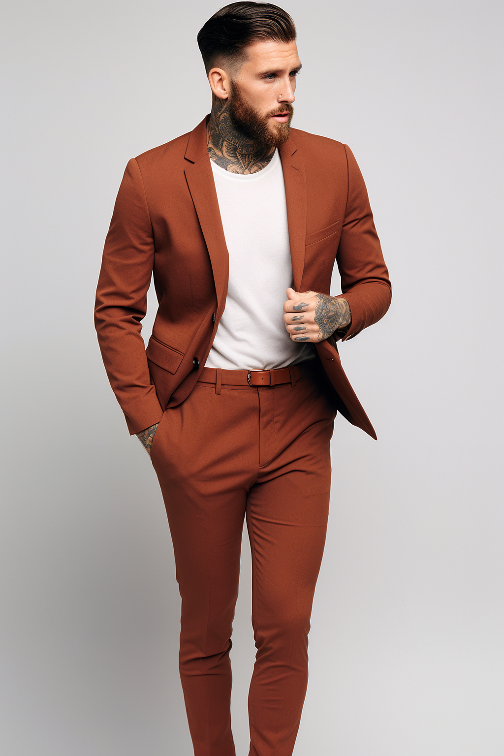 2 Piece Suit (with shirt)